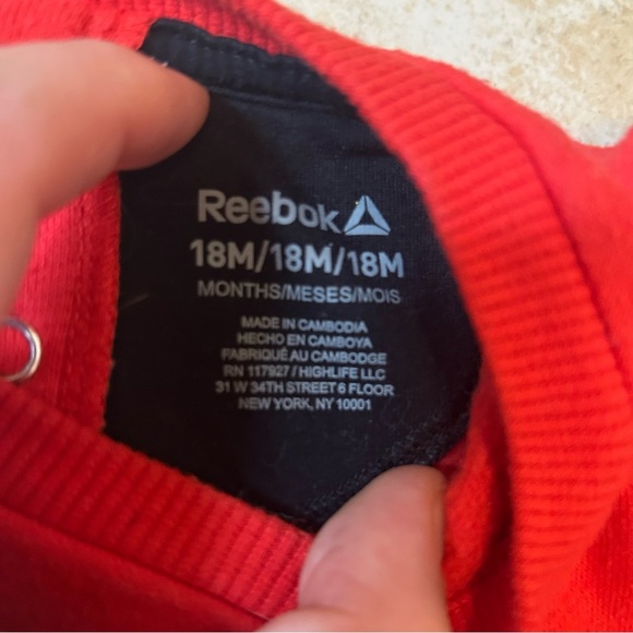 Reebok Baby & Toddler Crew Neck Pullover & Jogger Pant Set - Picture 4 of 5